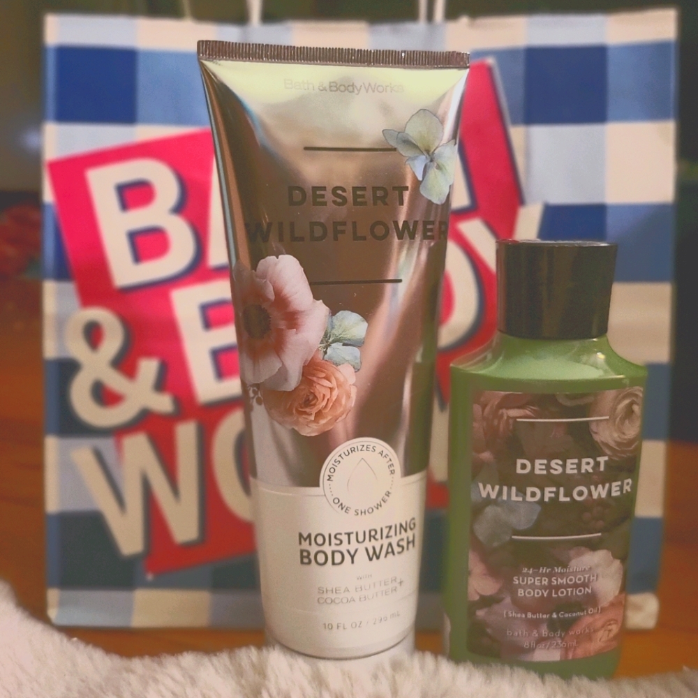 Desert Wildflower body care set